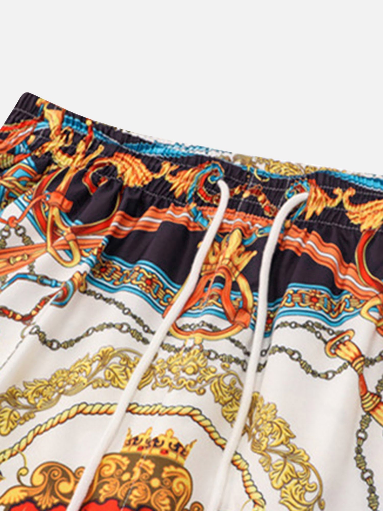 High Street Palace Style All-over Printed Shirts Short Sets