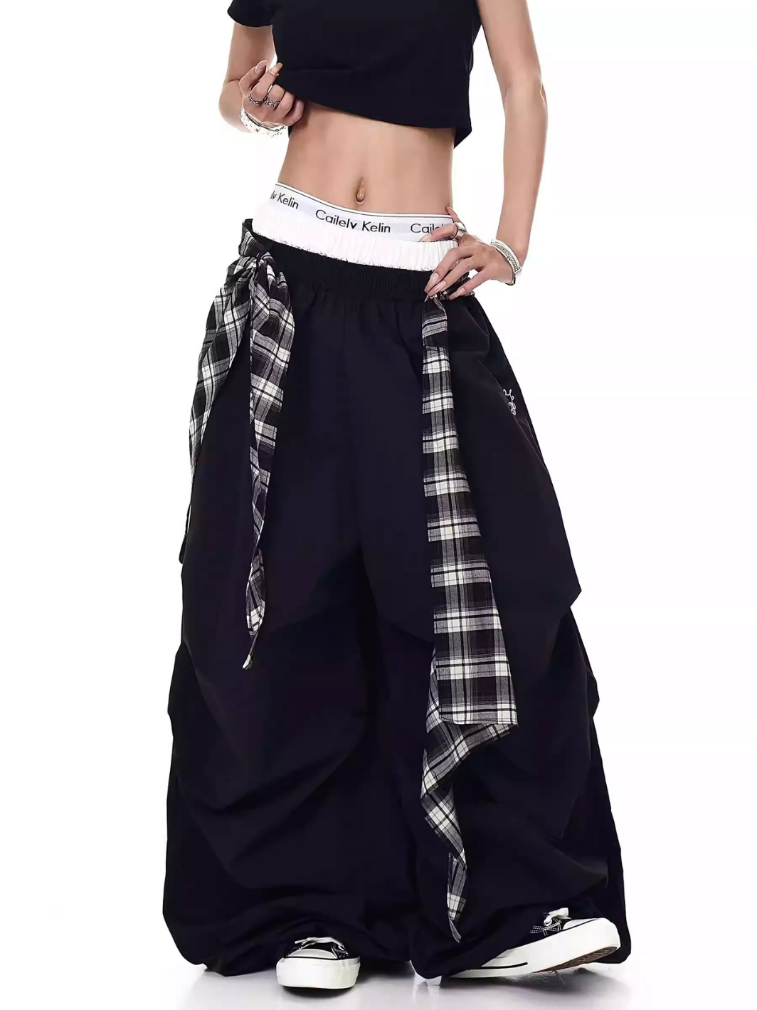 Split Veil Trousers