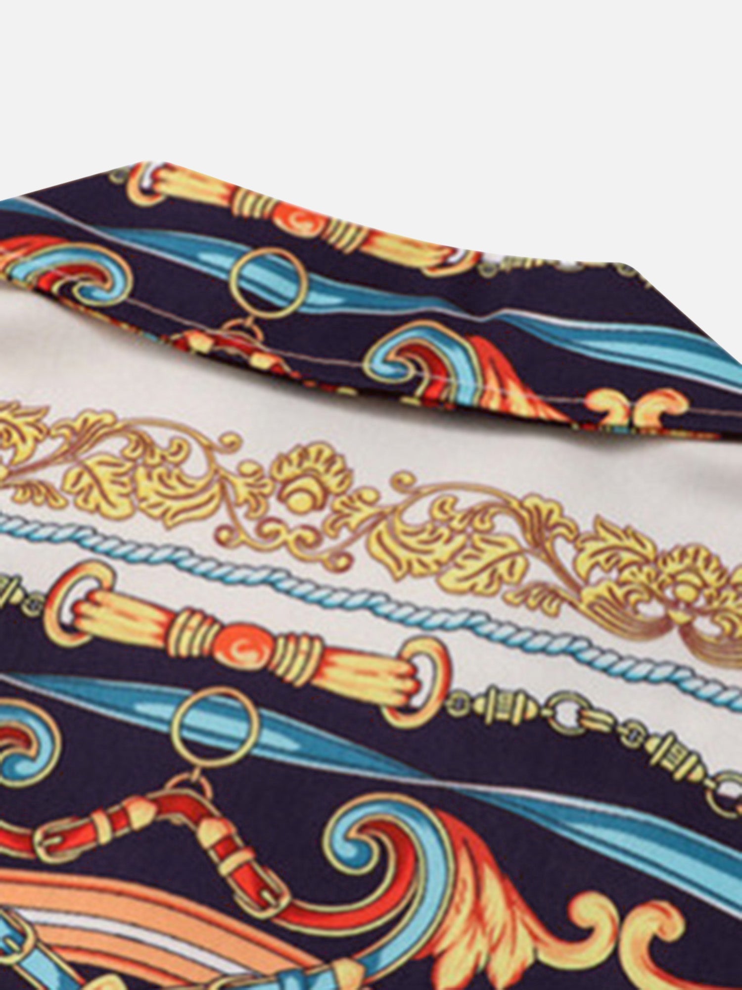 High Street Palace Style All-over Printed Shirts Short Sets