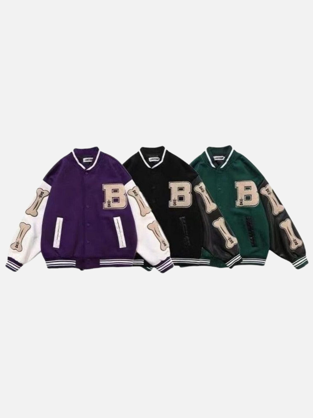 Bones Baseball Jackets High Street