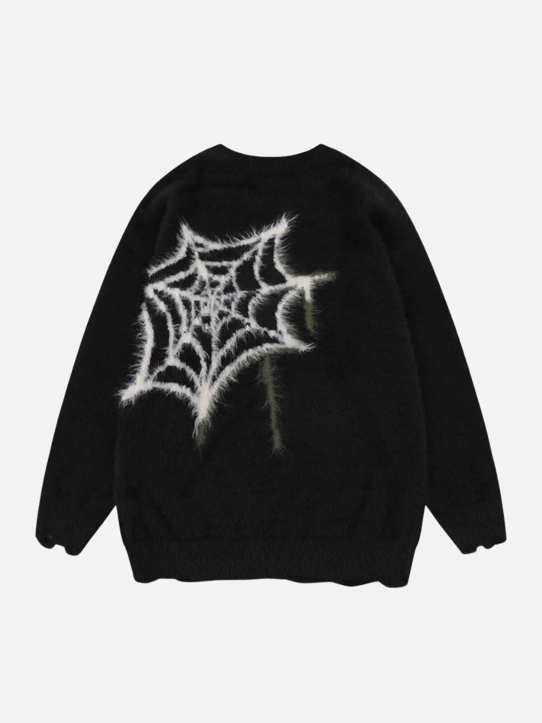 Spider x Star Fluffy Knitted Sweatshirt