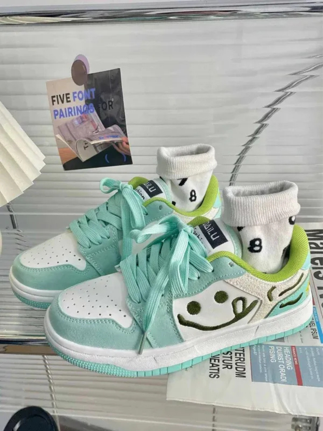 Smiley Skateboarding Shoes