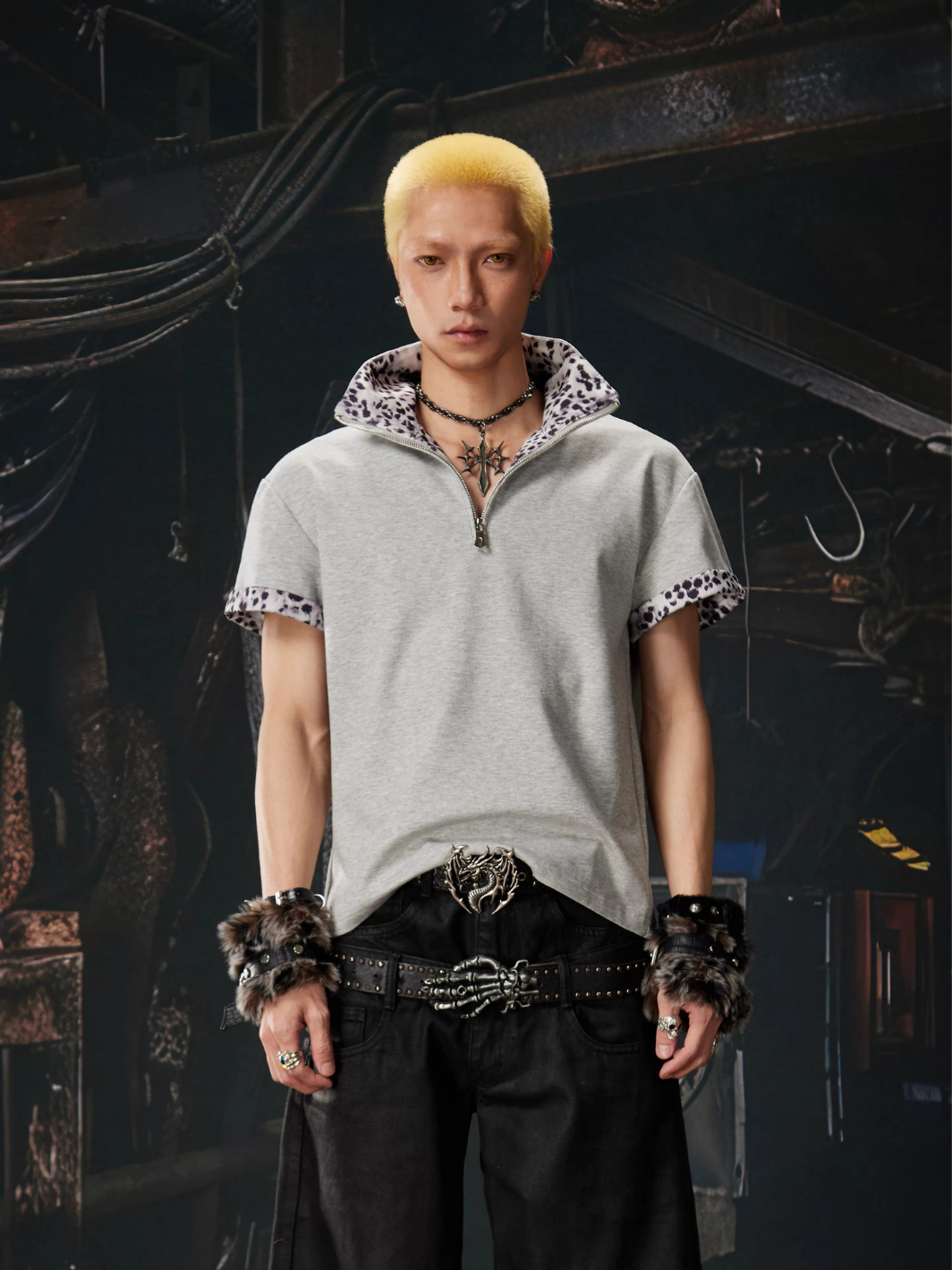 Feral Zip T-shirt