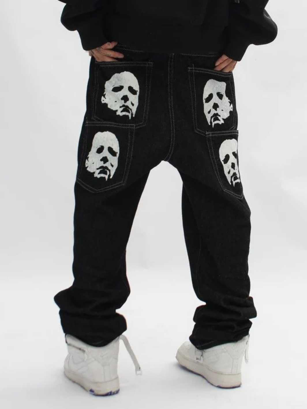 Gothic Vampire Denim Pants