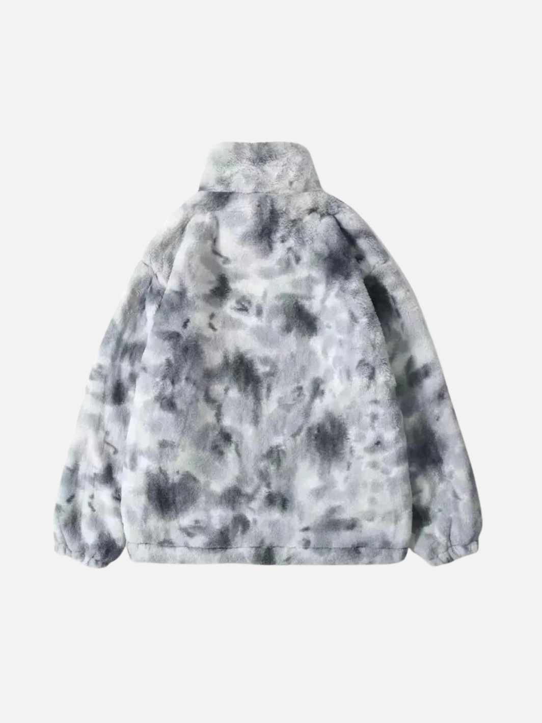 Faux Fur Tie-Dye Jacket