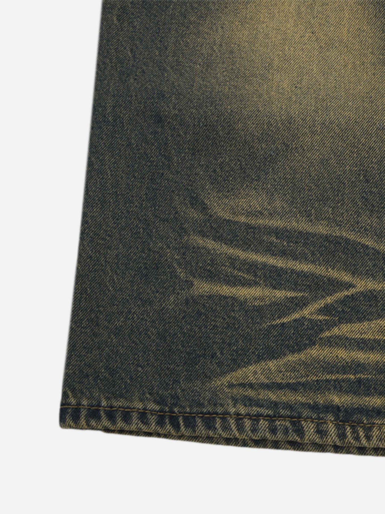 eMulti-pocket Cargo Jeans