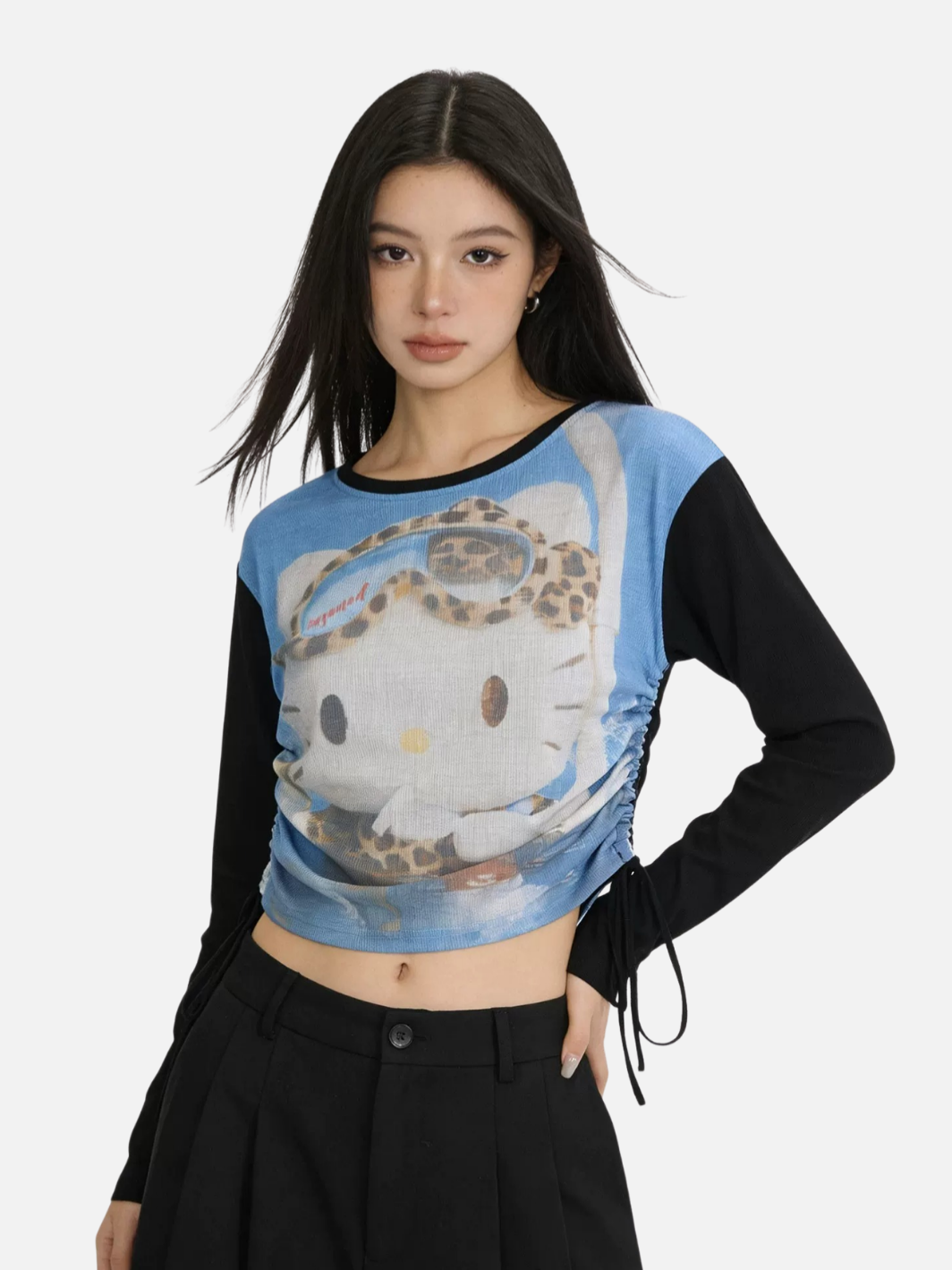 Feral Kitty Long Sleeve Tee