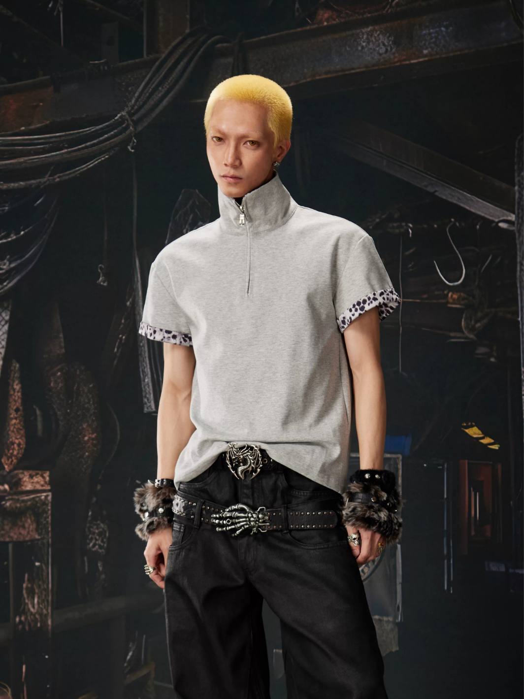Feral Zip T-shirt