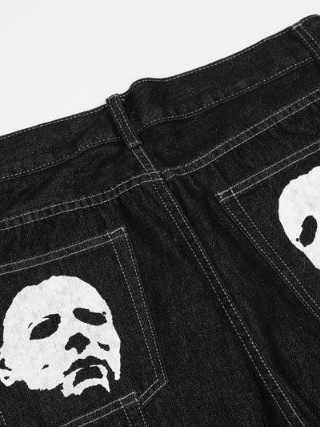 Gothic Vampire Denim Pants