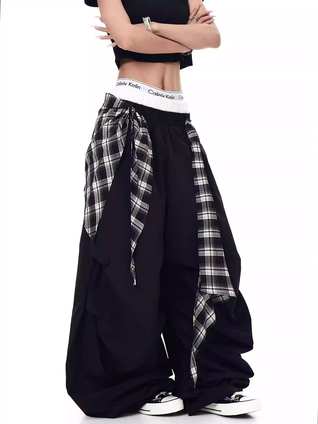Split Veil Trousers