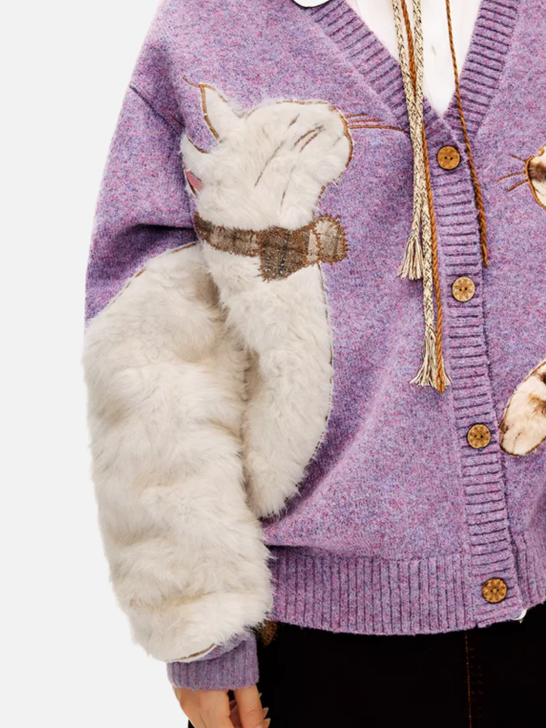Noir Feline Cardigan