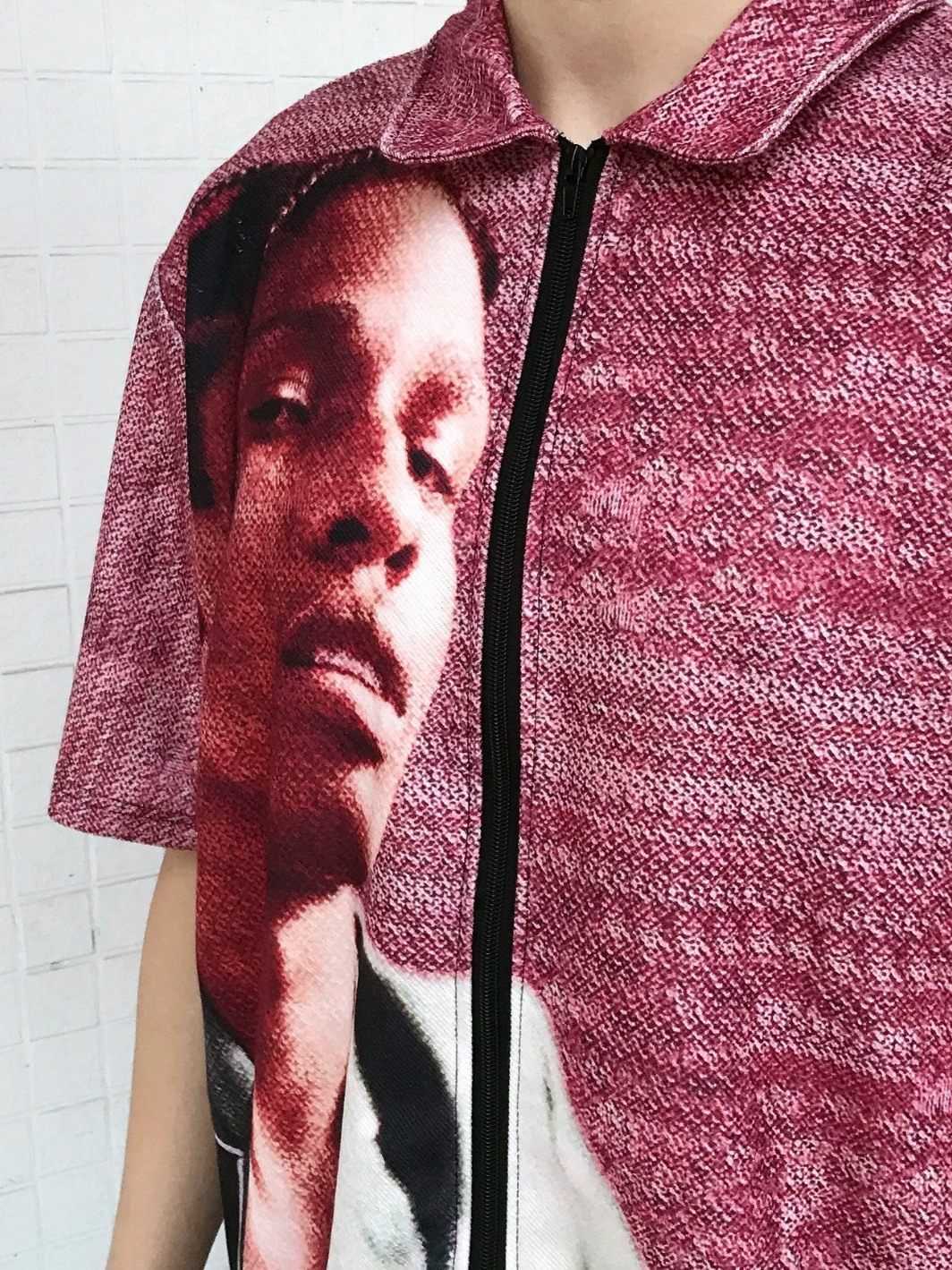 Vice Portrait Zip Shirt