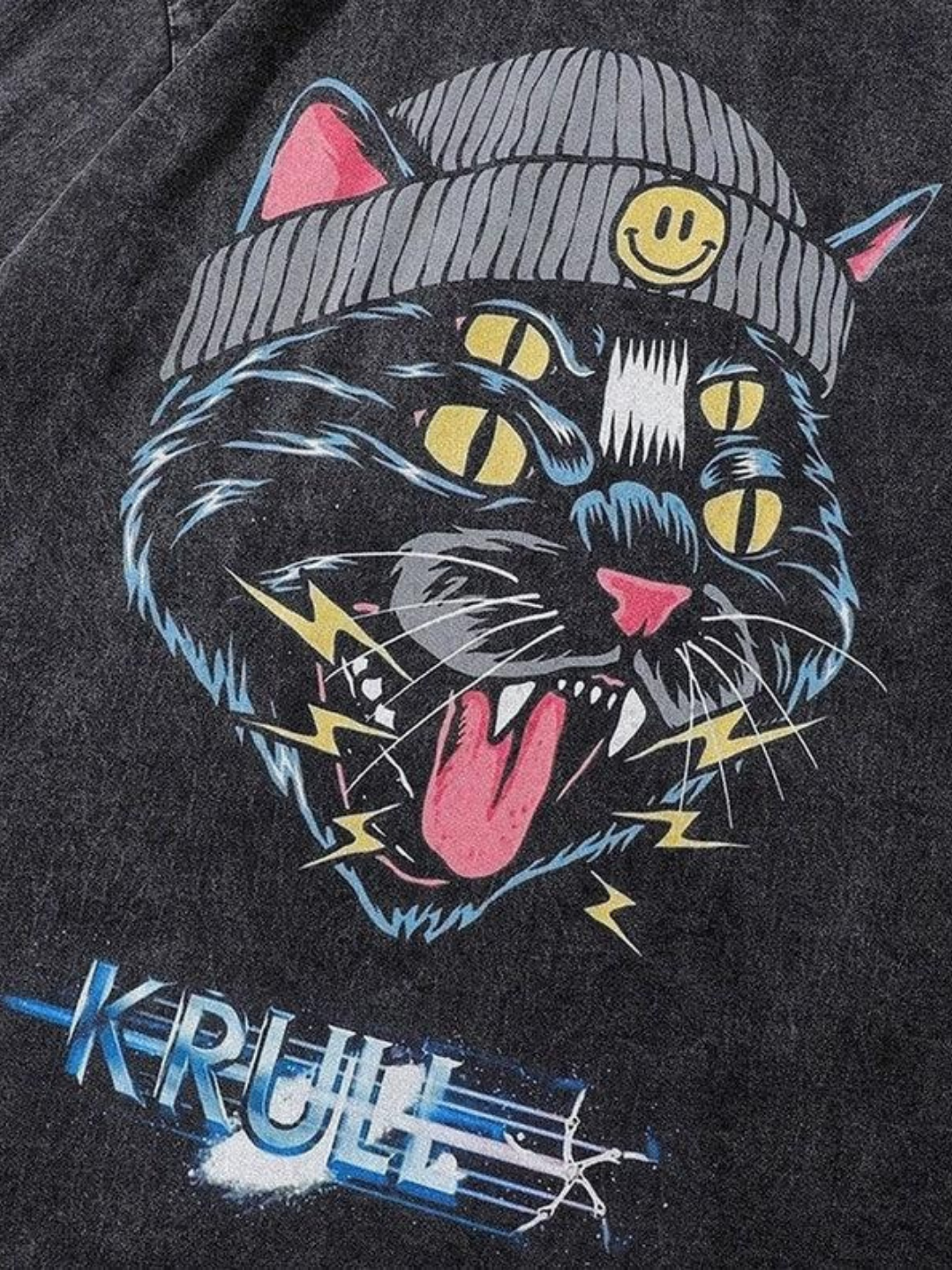 Street Cat T-shirt Graphic Unisex