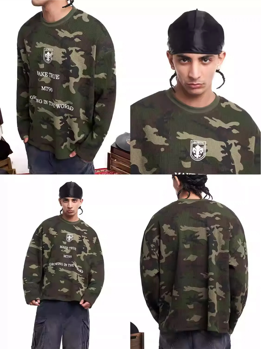 Ghost Camo Sweater