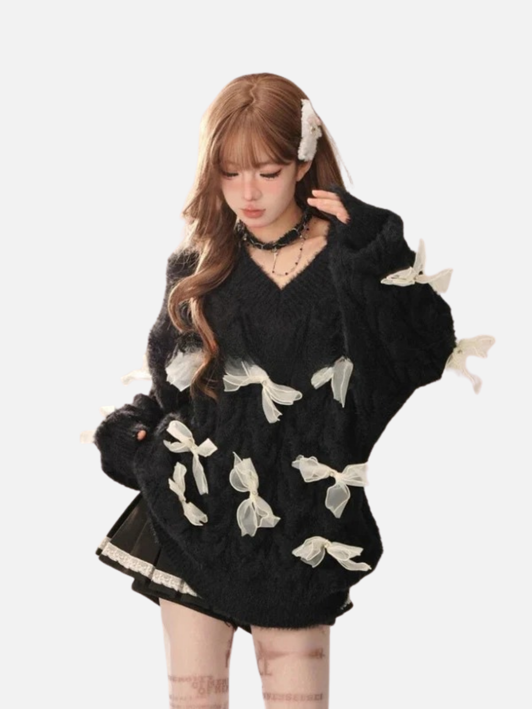 Velvet Cut Reverie Sweater