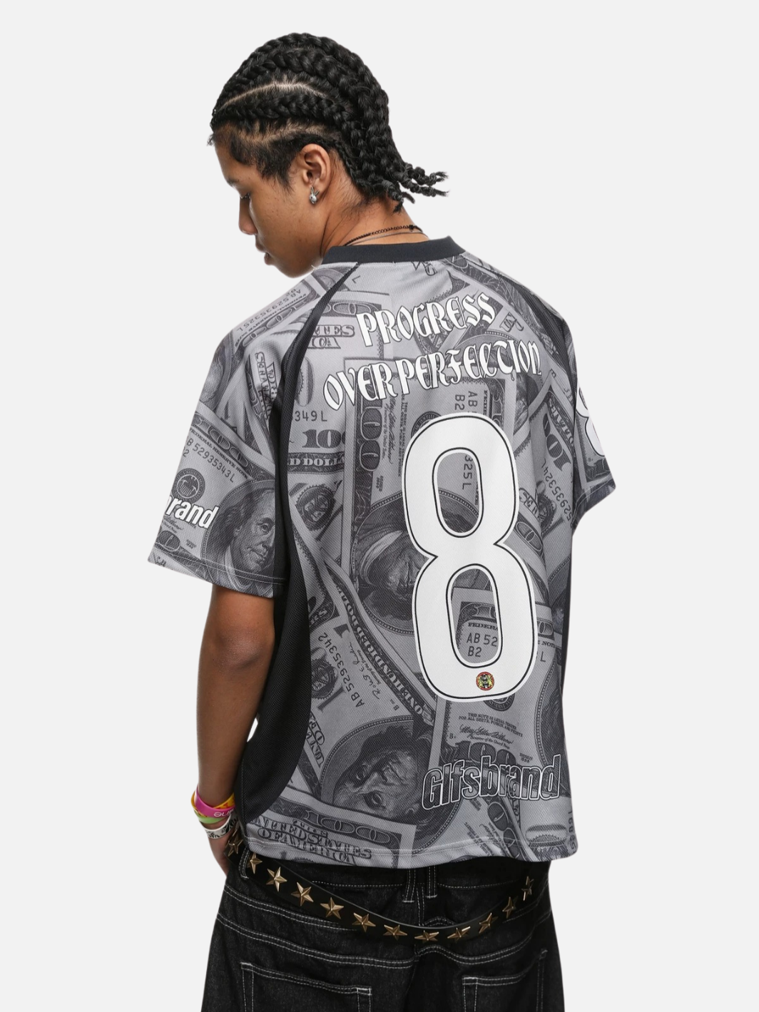 Outlaw Money Print Jersey
