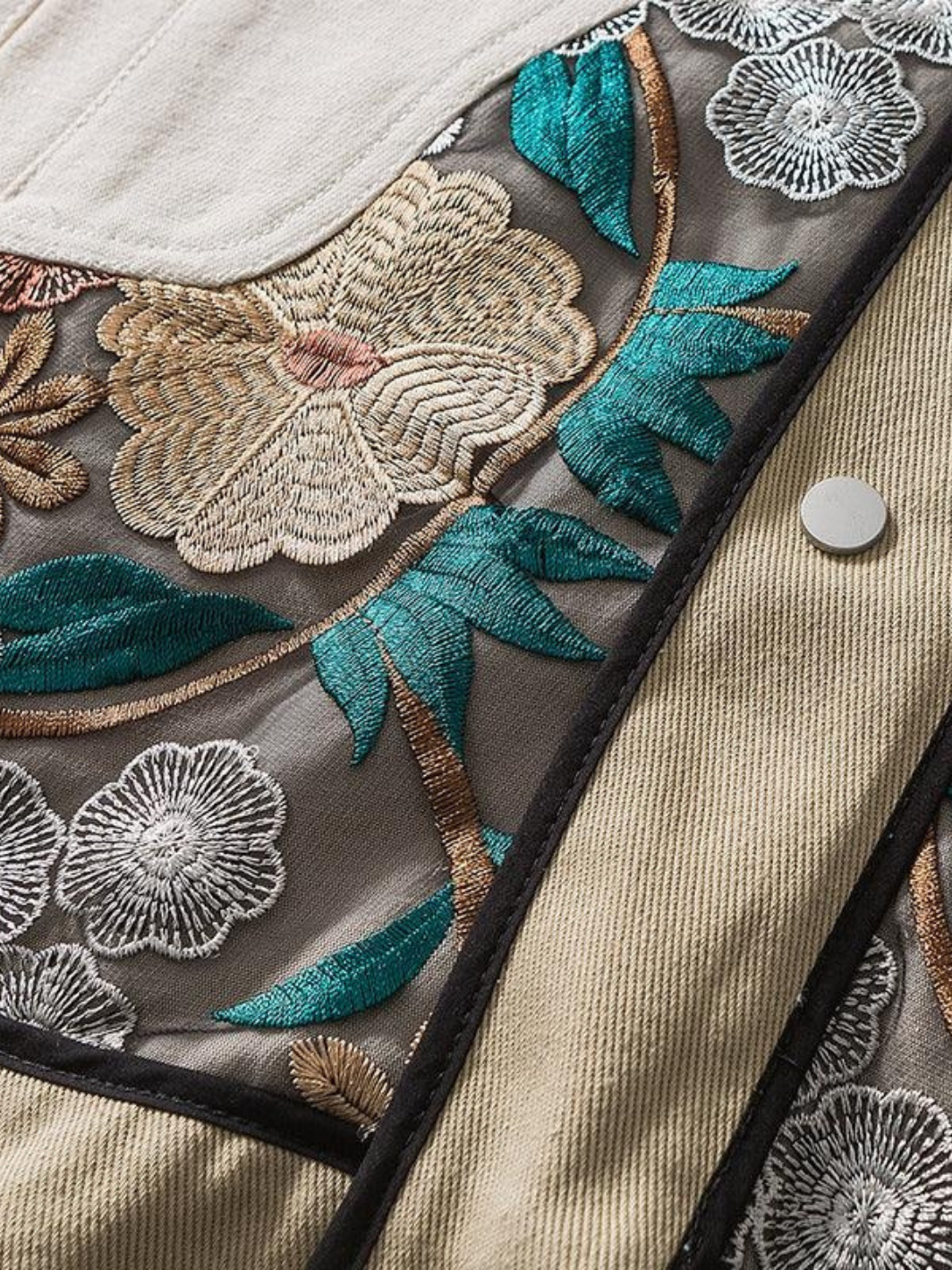 Embroidered Flowers