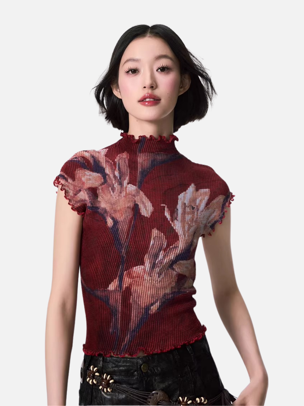 Crimson Static Shortsleeve
