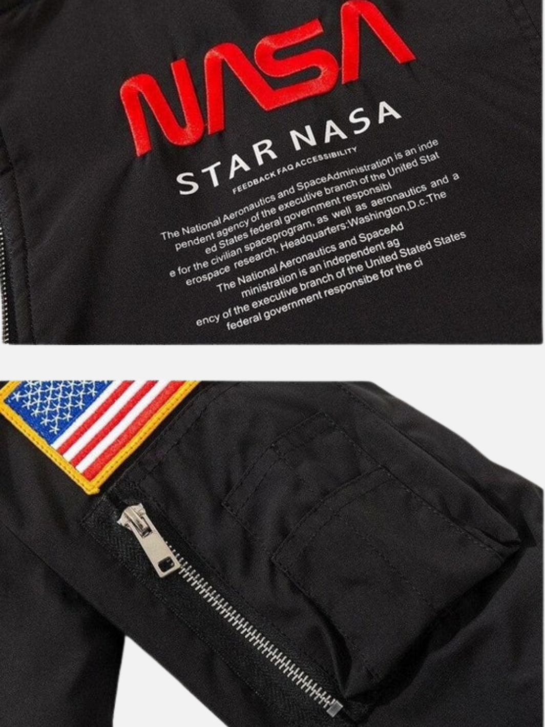 Embroidery Nasa Jacket