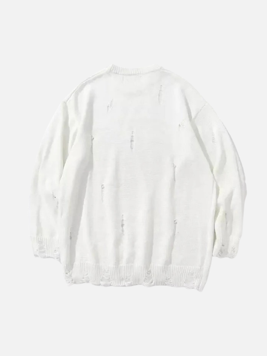 Hidden Words Distressed Sweatshirt