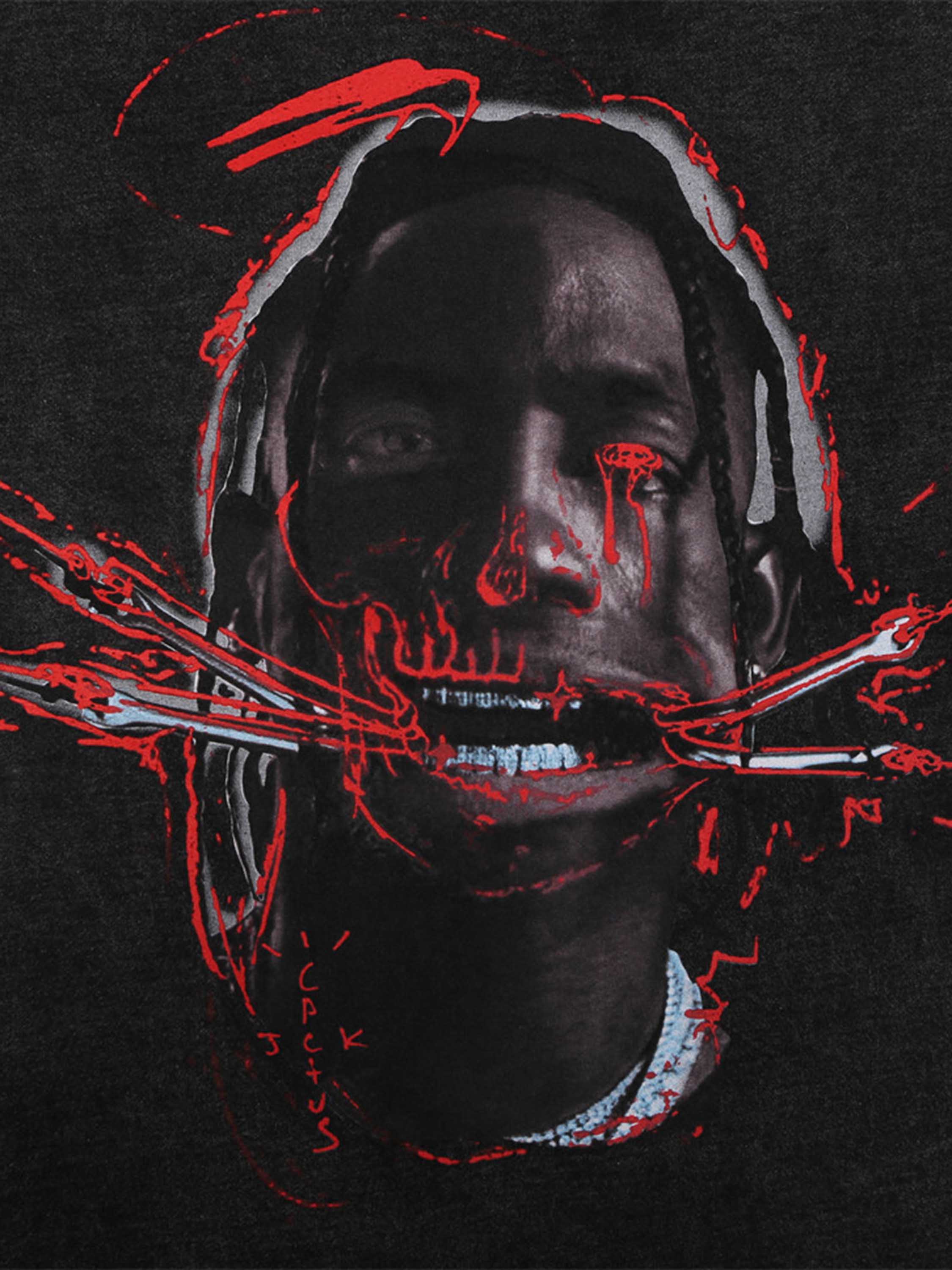 Travis Scott Hip-Hop Spoof T-Shirt