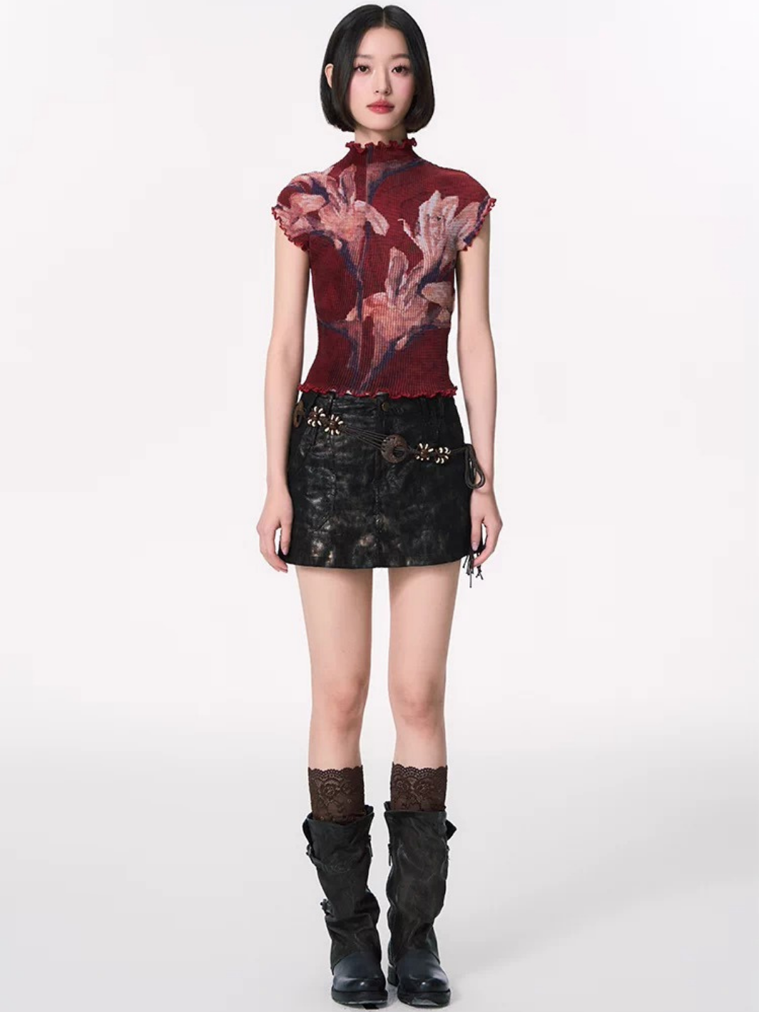 Crimson Static Shortsleeve