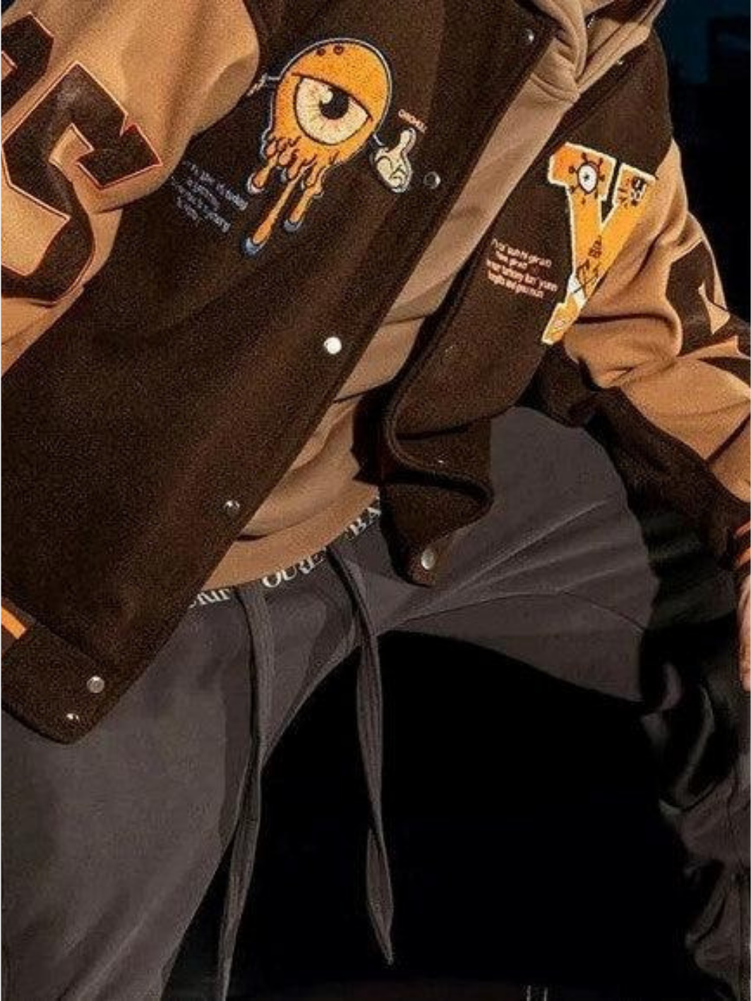 Vintage Baseball Embroidery Jacket, Unisex
