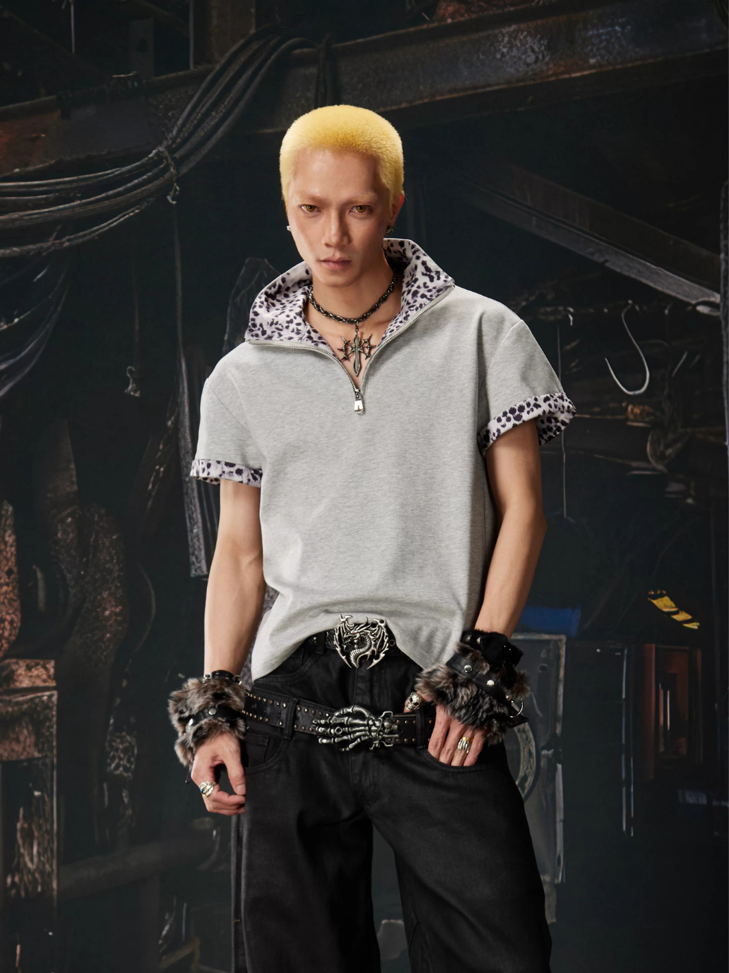 Feral Zip T-shirt