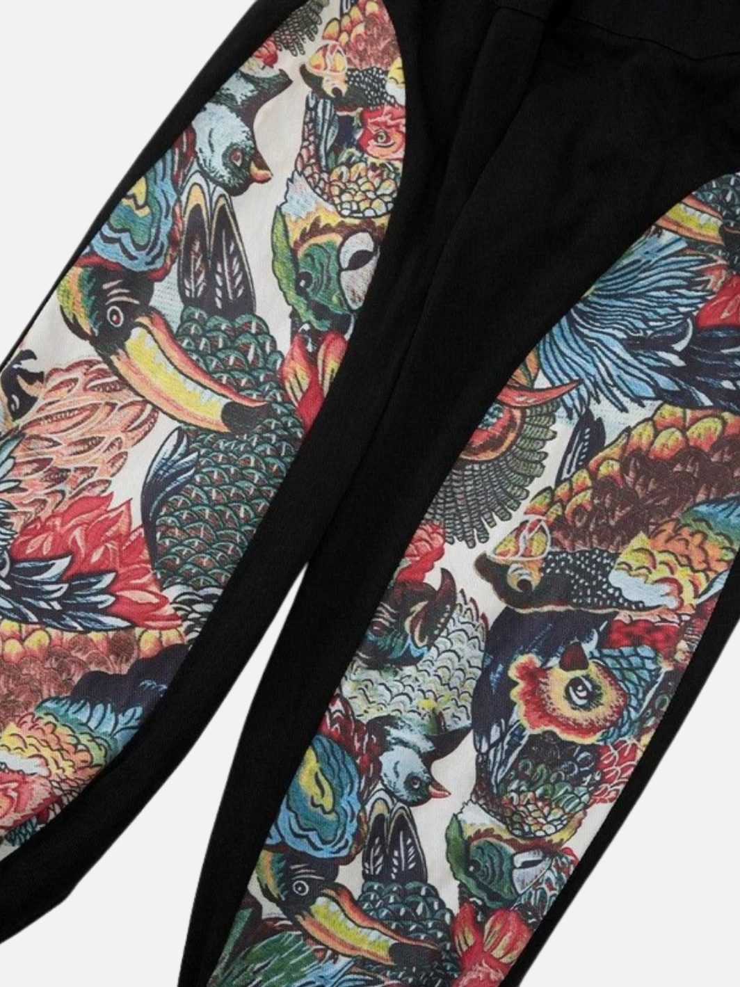 Cotton Pants - Colorful Animal Jungle Pattern