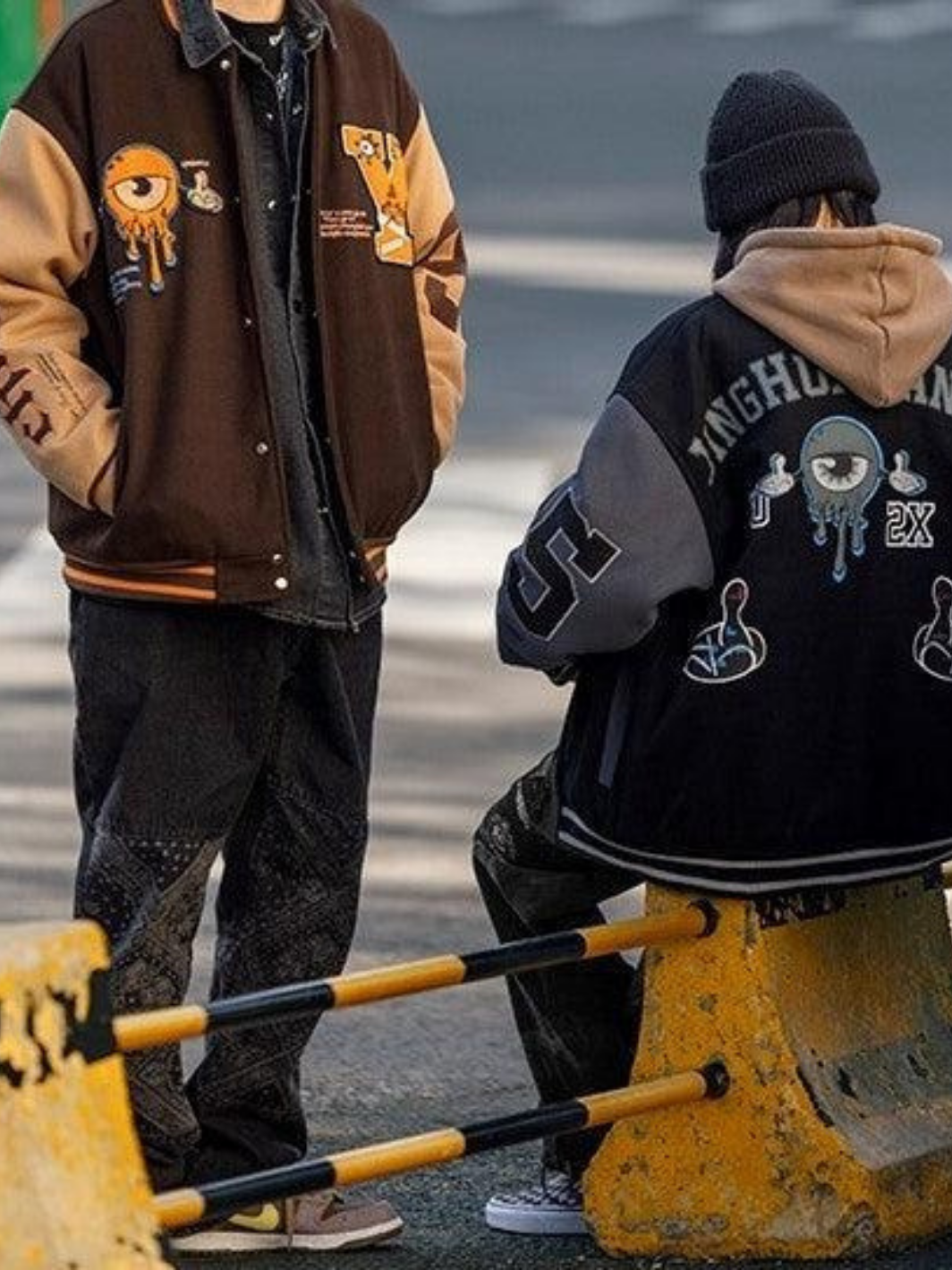 Vintage Baseball Embroidery Jacket, Unisex