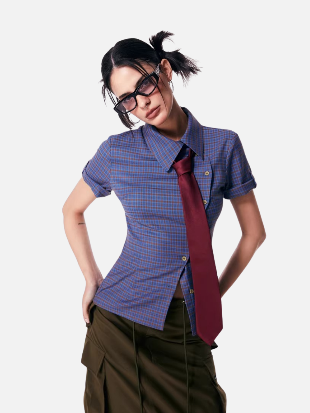 Blue Static Shirt