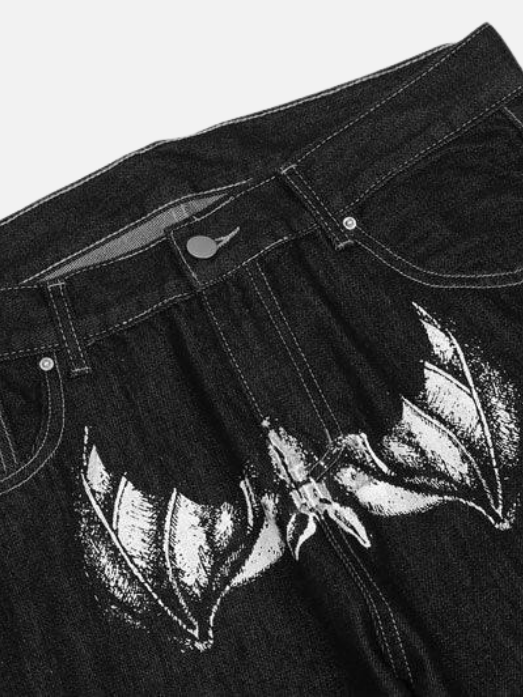 Gothic Vampire Denim Pants