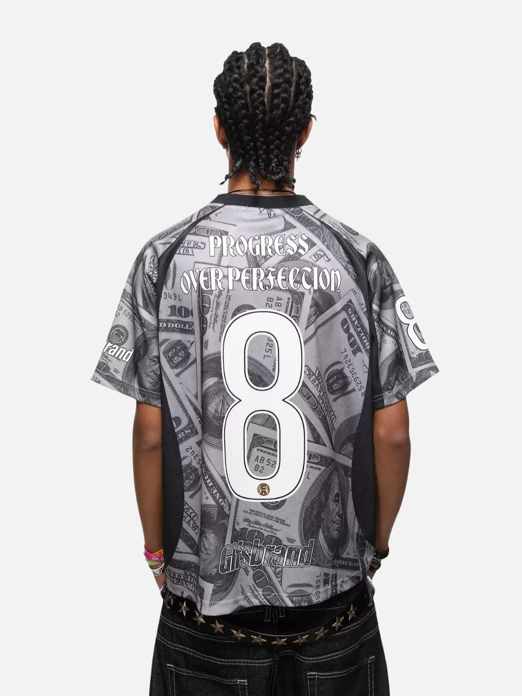 Outlaw Money Print Jersey