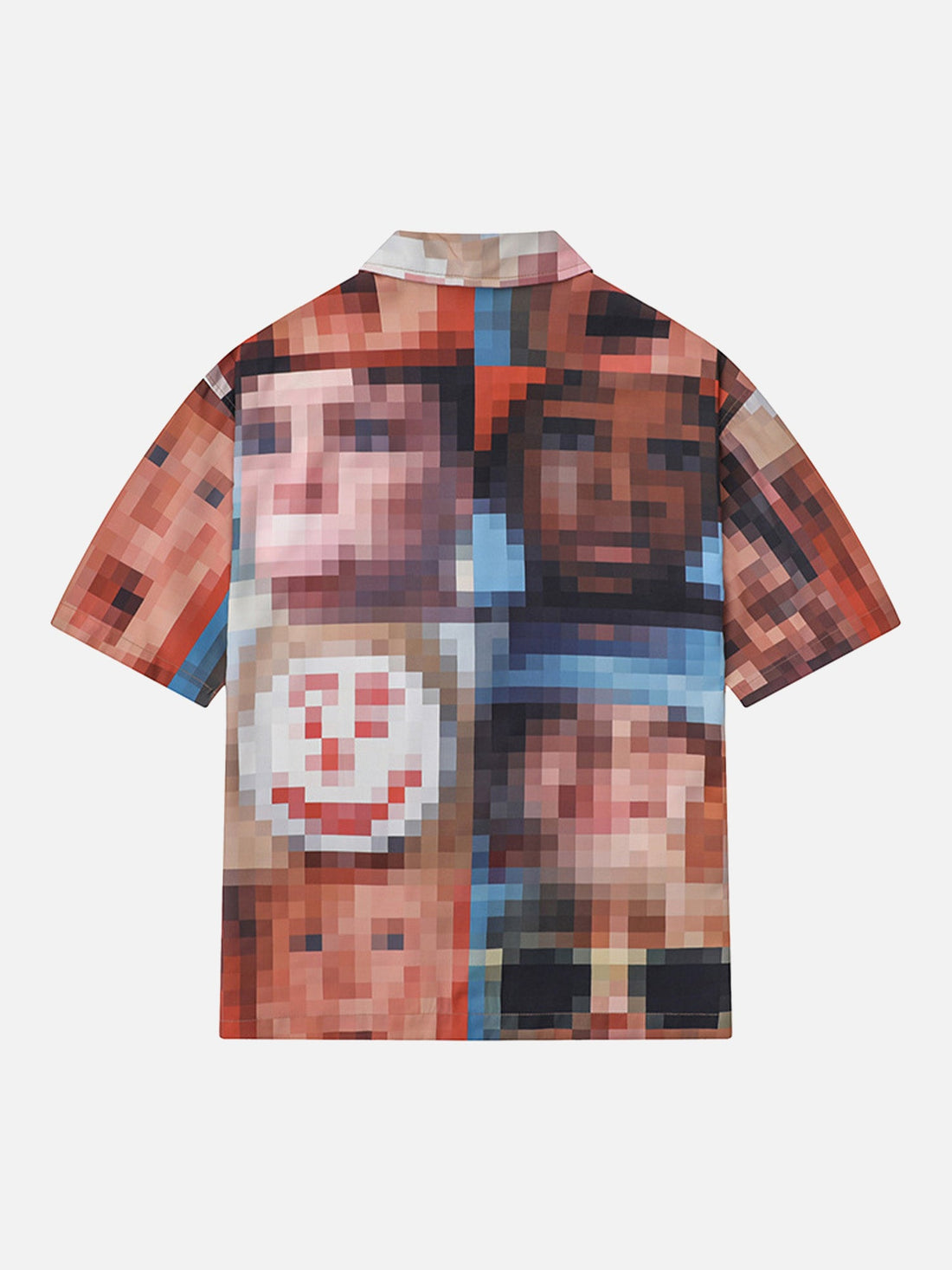 Rap Characters Printed Mosaic Shirts