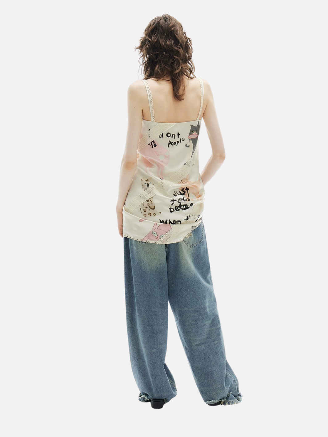 Scratchscript Slip Dress