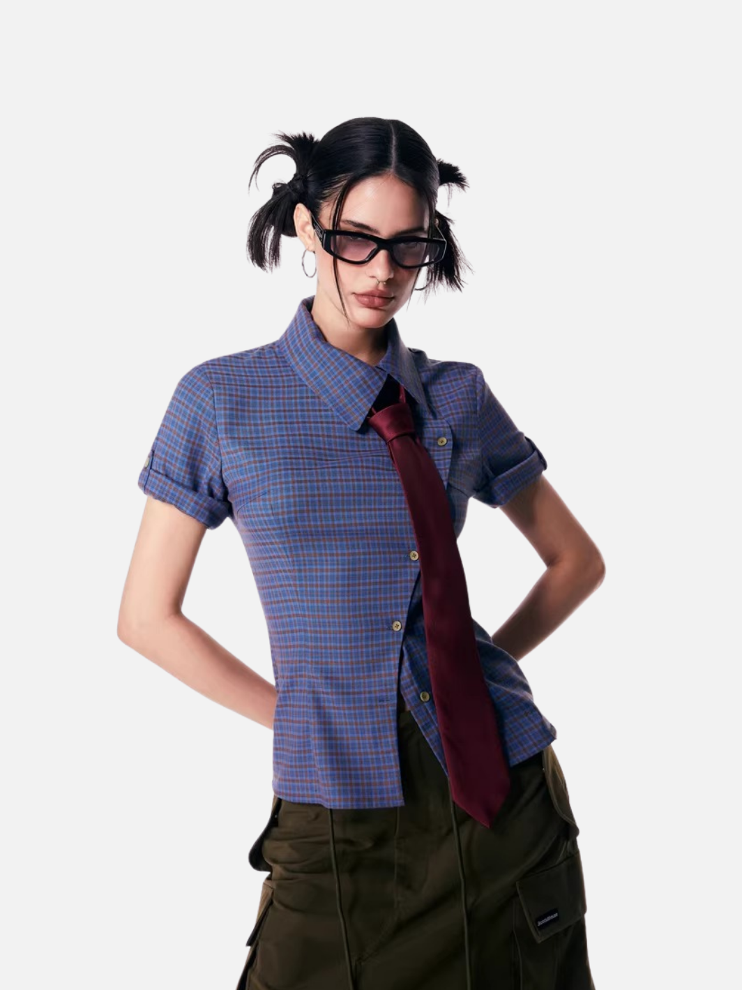 Blue Static Shirt
