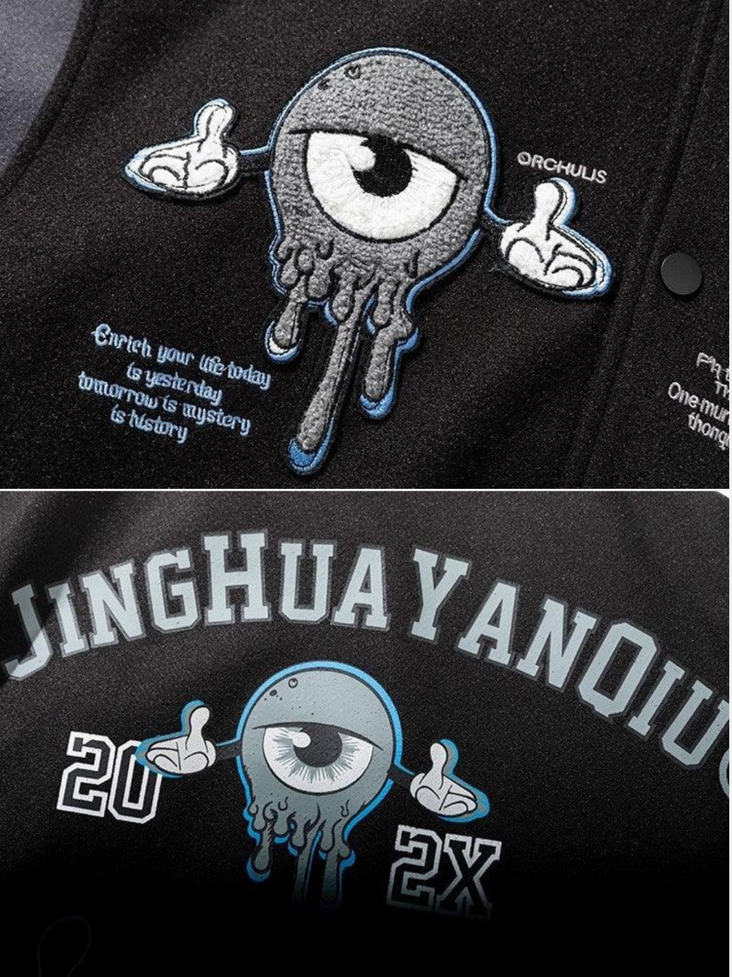 Vintage Baseball Embroidery Jacket, Unisex