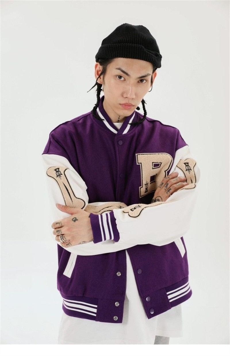 Bones Baseball Jackets High Street - UrbanLaws