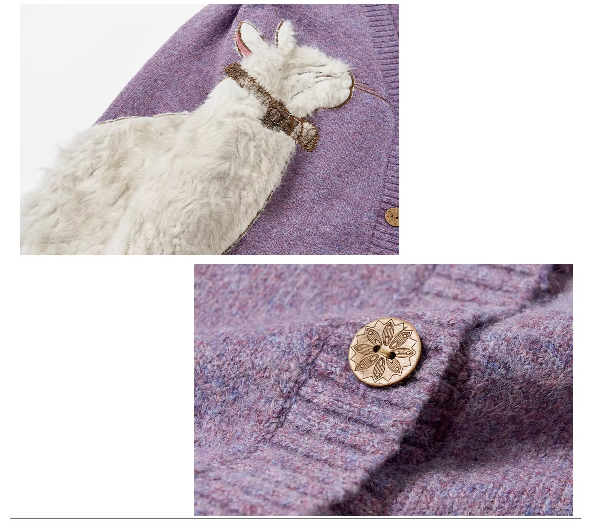 Noir Feline Cardigan