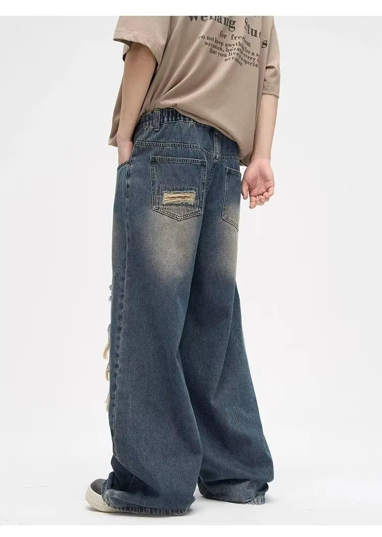 Aesthetic Denim Pants