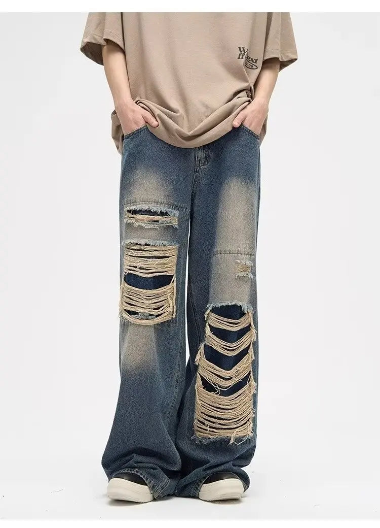 Aesthetic Denim Pants