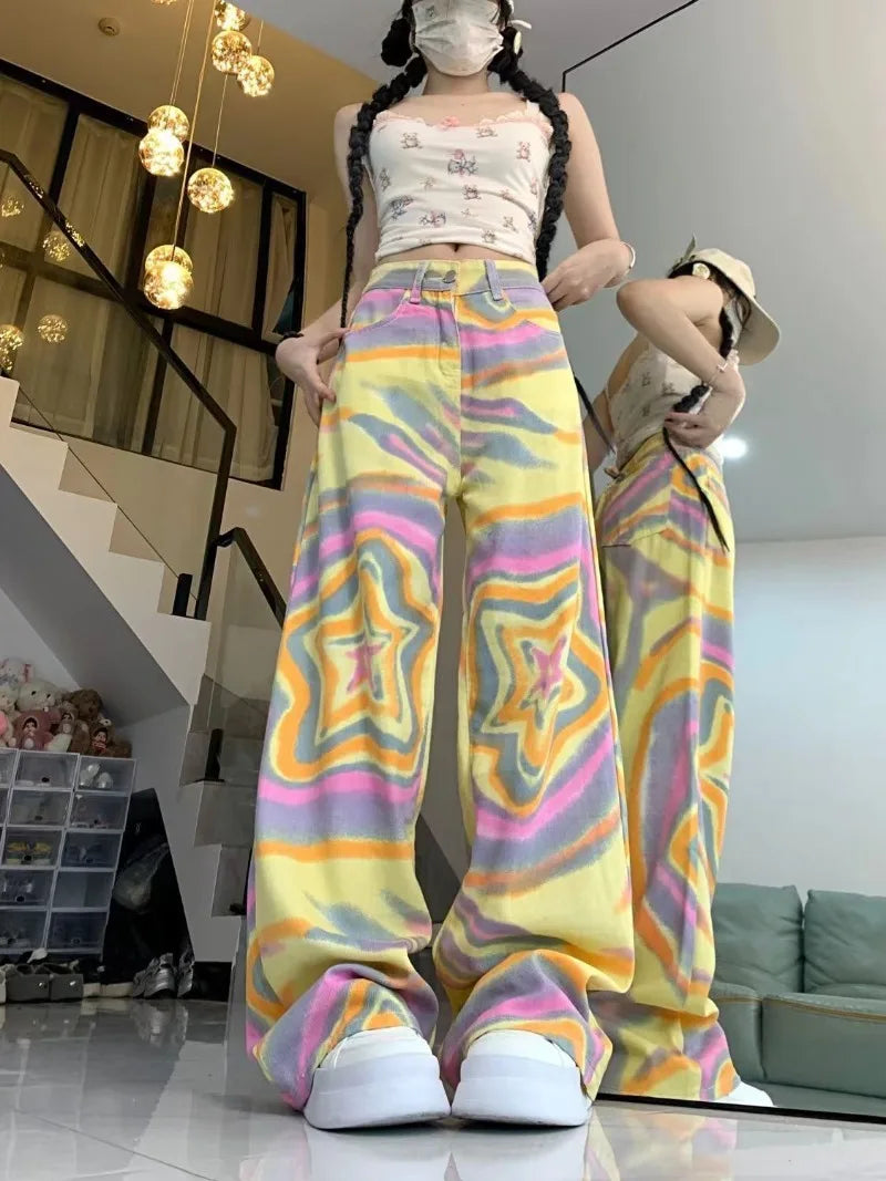 Retro Streetwear Hip Hop Pants