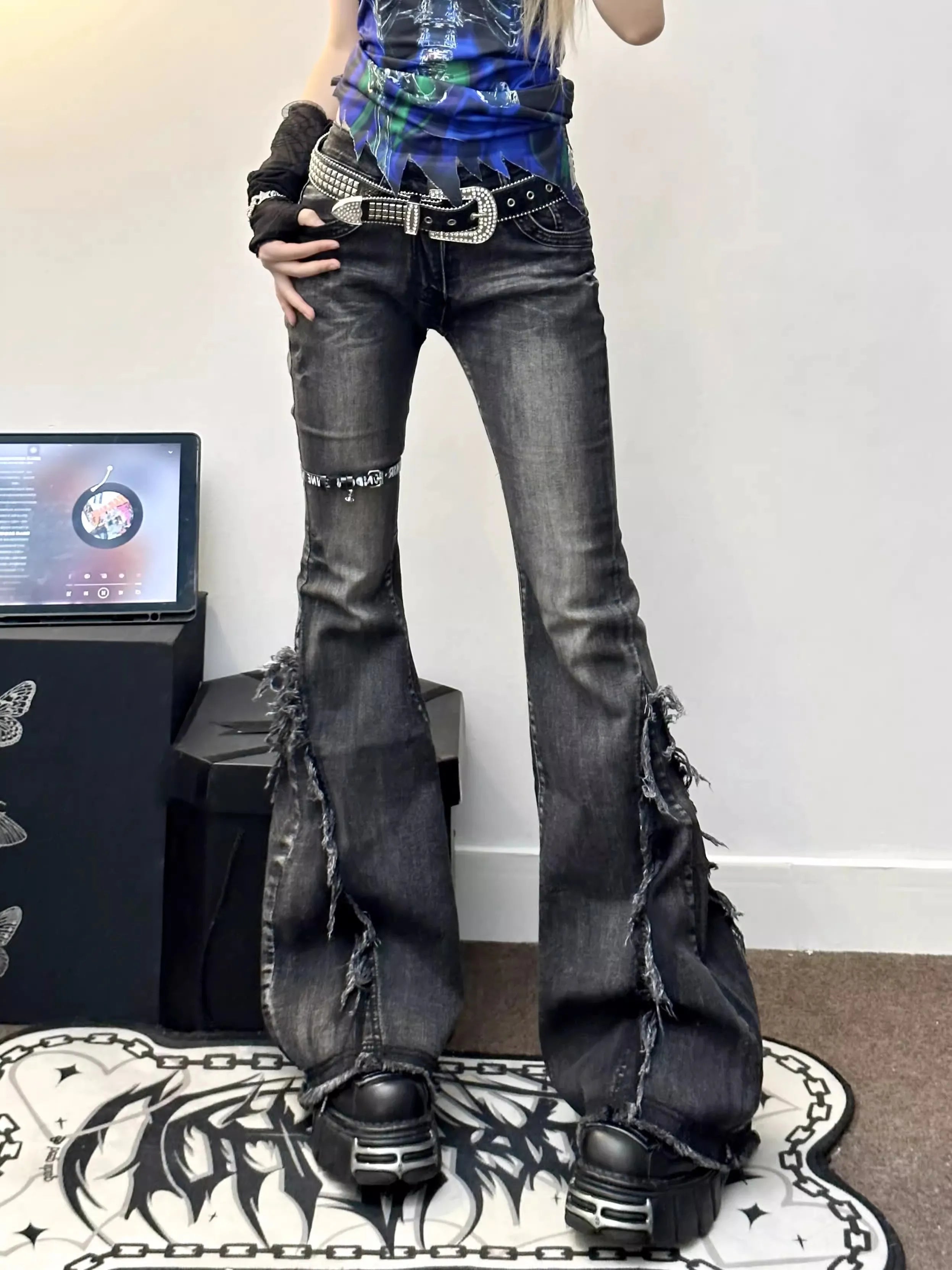 Gothic Flare Jeans