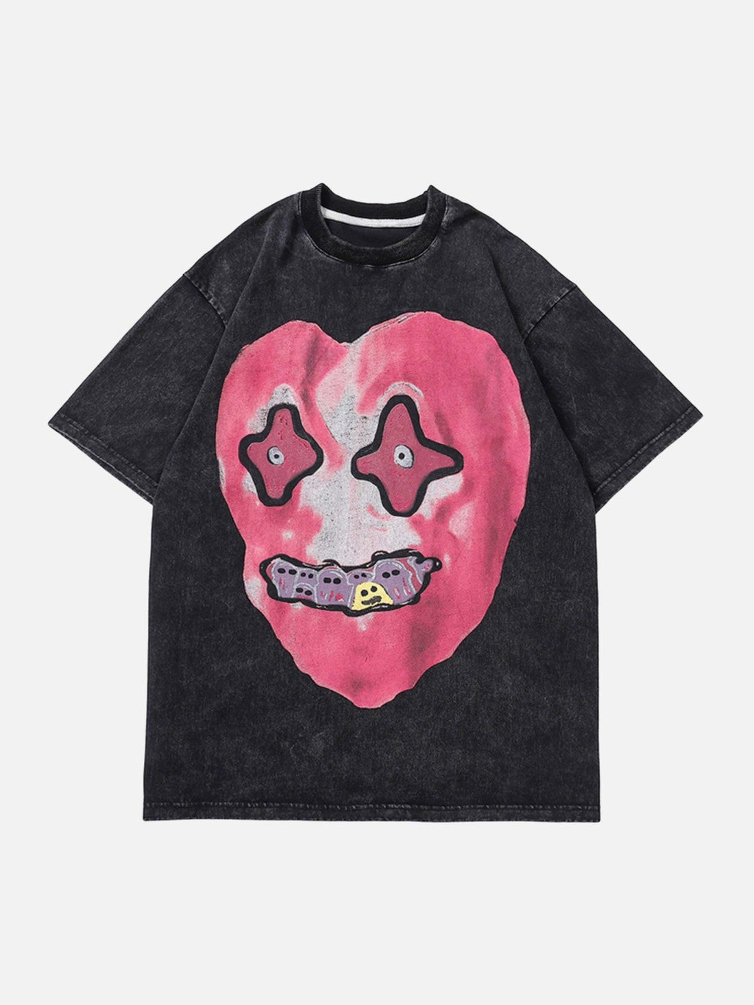 Fun Graphic Print Loose-fit T-shirt