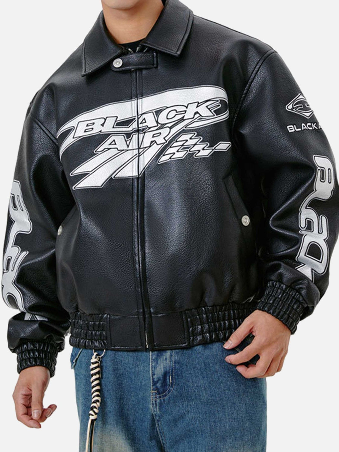 American Vintage Street PU Leather Jacket