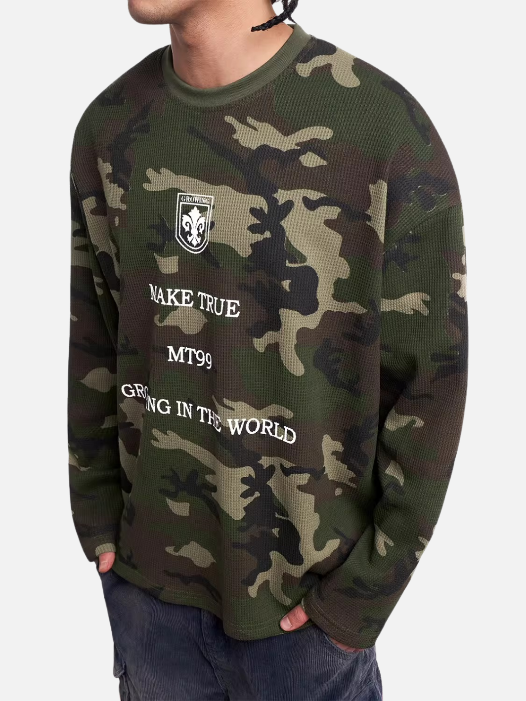 Ghost Camo Sweater