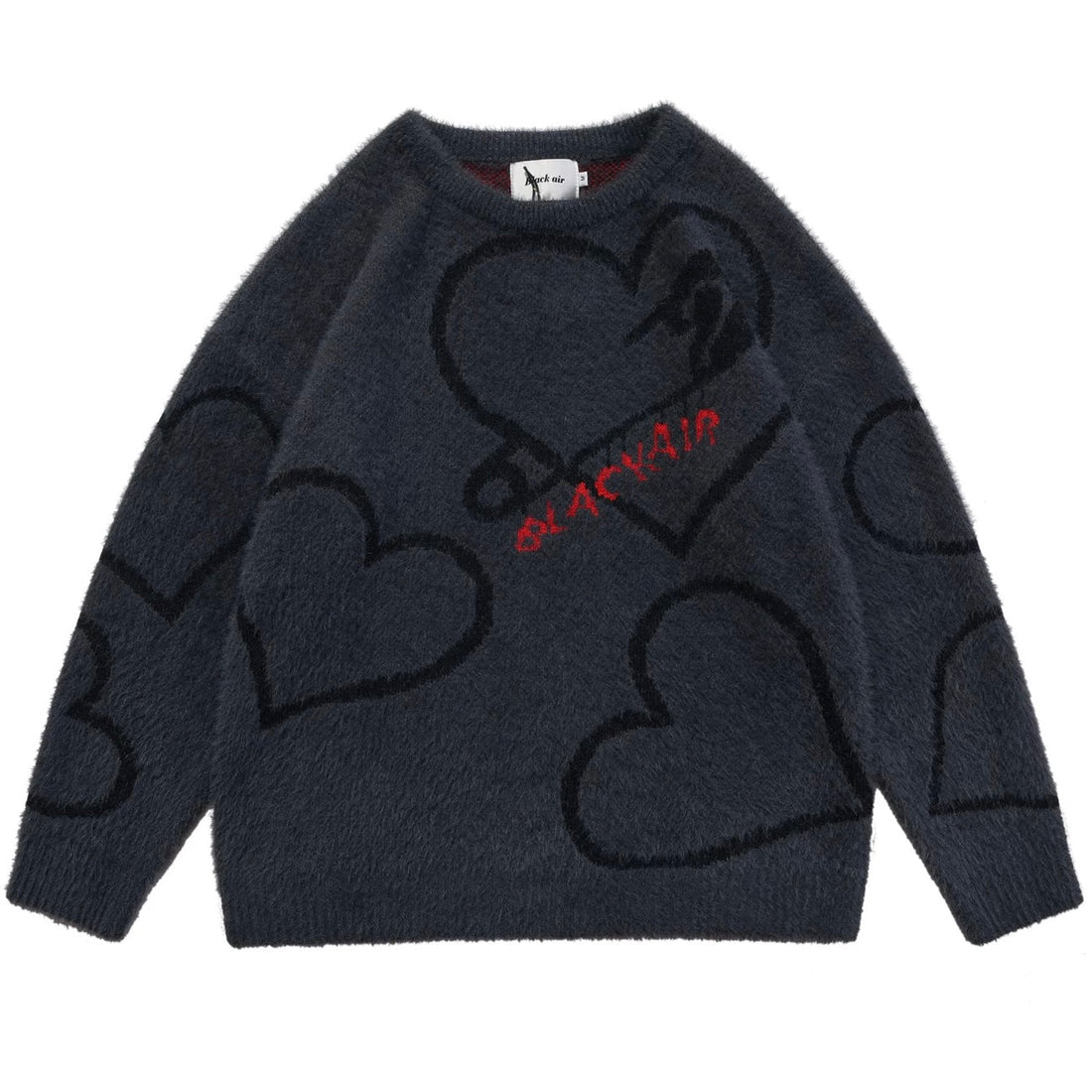 Pinned Heart Outline Sweatshirt