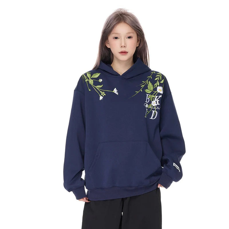 Florenxa Embroidered Hoodie