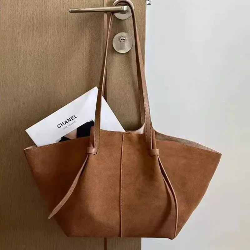 Velora Suede Tote