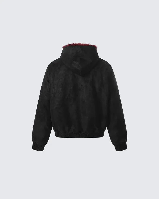 Crimson Noir Jacket